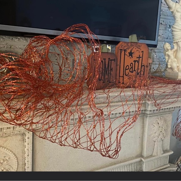 NETTING ORANGE SPARKLE  - 15’ SPARKLING BRONZE MESH - Picture 6 of 7